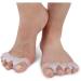 Silicone Gel Bunion Toe Corrector Separator Pain Relief (1 Pair) - Buy Online on GoSupps.com