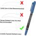 NOLITOY 6pcs Eyebrow Marker Pen Eyebrow Pen Pen Tool Beauty Marker Eyebrow Pencil Body 13.9x1.8cm Blue - Buy Online on GoSupps.com