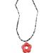 Vsilay Lianxue Colorful Floral Pearl Necklace | Cute Acrylic Beads Collarbone Chain | Fashion Jewelry for Women & Girls - Buy Online on GoSupps.com