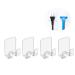 8PCS Self-Adhesive Razor Holder Hooks - Multifunctional Wall Hooks for Bathroom Organization - Buy Online on GoSupps.com