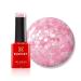 Bluesky Gel Nail Polish 5ml Cherry Blossom Pink Glitter Gel Nail Polish for 21 Day Manicure Professional Salon & Home Use Requires Curing Under LED UV Nail Lamp