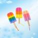 Healeved 3Pcs Ice Cream Shaped Bath Sponge Set - Shower Body Scrubber & Rubbing Towel - Random Style - Size 1 - Buy Online on GoSupps.com