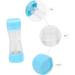 Homsfou 10 STK Contact Lens Container - Colored Kit Holder Medical ABS Case 2 Pieces (5.8x1.9x1.9cm) - International Shipping Available - Buy Online on GoSupps.com