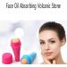 Face Oil Absorbing Volcanic Stone Roller Skincare Oil Removing for At-Home Black - Buy Online on GoSupps.com