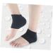 minkissy Black Sock Spa Socks Stockinette Cracked Heel Socks Dry Feet Socks Heel Sleeves for Cracked Heels Black Heel Black Gel Moisturizing Socks High Heel Socks Absorber Damping - Buy Online on GoSupps.com