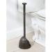mDesign Bronze Toilet Plunger with Storage Holder Cover Set - Modern Design - Heavy Duty - Hyde Collection - Buy Online on GoSupps.com