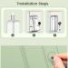 Automatic Aromatherapy Diffuser - Essential Oil Diffuser with Digital Display | Mini Air Freshener & Humidifier (White) - Buy Online on GoSupps.com