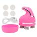 PartyKindom shoulder massager tool electric massager claws massage cervical spine massager 13.9x10.3cm pink
