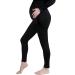 Aomig Women's Maternity Leggings Over Bump Stretchy Adjustable Pregnancy Pants High Waisted Soft Belly Support Maternity Leggings Elastic Waist Full Lenghth Cropped Pants Pregnant Women Yoga Pajama XL Xl