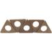 Wendysun 10pcs Cartoon Wood Teether - Natural Animal Shape Baby Teething Toy - Buy Online on GoSupps.com