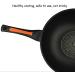 DameCo Wok Smokeless Pan Cookware Fry Pan Cookware 32cm Steamer for Frying Eggs Steak Pizza Nonstick Metal Utensil Saucepan with Lid Safe Frying Pan Frying Pan Interesting - Buy Online on GoSupps.com