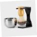 Minkissy Shaving Set with Bowl & Cream | Perfect Gift for Men - Stainless Steel Razor Holder & Rack - Buy Online on GoSupps.com