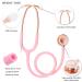 Scienlodic Professional Double Head Stethoscope | Home & Clinical Use | Customized Gold-Plated | High-End Pink - Buy Online on GoSupps.com