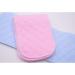 12Pcs Breathable Cotton Newborn Diaper | Reusable Washable Cloth Pads | Infant Soft Insert Nappy (3 Layers 32*12 cm) - Buy Online on GoSupps.com