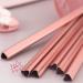Bumdenuu Reusable Straws Stainless Steel Drinking Straws Heart Shaped with 2 Cleaning Brushes - Buy Online on GoSupps.com