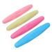 Fomiyes 4 pieces of portable toothbrush case. Beavily toothbrush holder carrier bag for toothbrushes toothbrush holder with cover warehousing accessories travel plastic with lock organizer sorted color 22x4cm