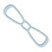 Figure 8 Elastic Band - Resistance Band | Resistance Bands for Shoulder | High-Elasticity Fitness Resistance Band | Band for Exercising The Arms Chest Shoulders Trainer for Women and Men Blue