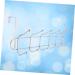 STOBAZA 6 Home Stainless Rack Organizer Hanger Kitchen Steel Hooks Cabinet Storage Hook Clothes for Door - Buy Online on GoSupps.com