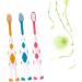 Magiclulu 12-Pack Biodegradable Toddler Toothbrushes - Eco-Friendly Travel Oral Care for Children - Buy Online on GoSupps.com