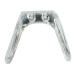 50pcs Silicone Eyeglass Nose Pads Metal Core Eyeglass Bridge Eyeglass Hinge Repair Accessories. (Color : Silver)