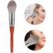 Verdant Touch Makeup Brush Professional Makeup Powder Brush Soft Hair Blusher Brush for Loose Powder Cosmetic Tool Auburn Color - Buy Online on GoSupps.com
