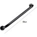Shower Safety Grab Bar Black Aluminum Handicap Grab Bars Bathroom Balance Bar Hand Rail Holder for erly - Buy Online on GoSupps.com