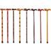 WoodeCane Solid Walking Stick WoodeCane Walking Stick Solid Wood Engraving Faucet Handle Walking Stick Old MaCrutches Walker for Elderly Se Run forward - Buy Online on GoSupps.com