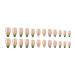 WNDUOKXH False Nail Kit With Diverse Colors And Styles Manicure Nail Supplies ABS Nail Art Nails Suitable For Various Styles DY1167-B7