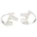 Soft and Comfortable Transparent Gel Ear Replacement for Most Coil Tube Audio Kits (Large Size) 1 Count (Pack of 1)