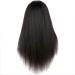 YTOOZ Real Hair Lace Front Wig for Black Women - 18 Brazilian Pure Hair Pre-Plucked with Baby Hair Natural Deep Part 150% Density - Buy Online on GoSupps.com