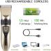 Hair Clippers for Men Hair Clipper USB Rechargeable Hair Trimmer Shaver Adjustable Cordless Haircutting Tool Barber Tool 1set - Buy Online on GoSupps.com
