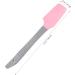 Lurrose 2-Piece Non-Stick Wax Spatula Set | Silicone Waxing Applicator for Home & Salon Use | Reusable & Durable - Buy Online on GoSupps.com