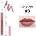  SONGVISON 2-in-1 matte lipstick with lip liner and lipstick effect highly pigmented waterproof extremely long-lasting color-resistant natural finish for makeup - Buy Online on GoSupps.com