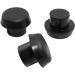 ZRM&E Billiard Cue Bottom Cover Rubber Plug Pad 1.06 x 0.8 Inches (10pcs) - Black - Buy Online on GoSupps.com