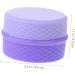 minkissy 1 Set Cream Box Small Cream Container Cosmetic Empty Jar Cream Jar with Sealed Lid Makeup Cream Jar Lip Scrub Container Lip Scrub Jar Travel Storage Box Silica Gel Airless Purple 6.5X6.5X4.5CM Purple - Buy Online on GoSupps.com