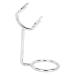 Premium Stainless Steel Shaver Holder | Razor & Brush Stand for Men & Barbers - Best Drying Solution - Buy Online on GoSupps.com