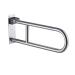 Bathroom Grab Bar Safety Support Rail 24-Inch Shower Grab Bar Brushed Nickel Safety Support Handrail for Bathroom Sturdy Base Fol
