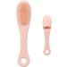 Silicone Facial Scrubber Handheld Gentle Face Cleansing Brush with Finger Cover - Space Saving Face Wash Brush for Travel Soft Face Cleansing Brush for Deep Cleansing Hersil Lotus Root Powder - Buy Online on GoSupps.com