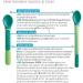 MAM Heat Sensitive Feeding Spoons | Colour Change Baby Spoons | Baby Cutlery Set | Blue | Two Sizes - Baby Weaning Essentials - Buy Online on GoSupps.com