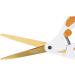 Fiskars Fabric  Easy Action 8 Inch Titanium Scissors  Orange/White - Buy Online on GoSupps.com