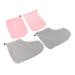 FRCOLOR Paraffin Wax Work Gloves Booties 1 Set Gloves Fabric Insulation Cover Cosmetic Wax Bath Hand Mitts