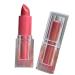 Velvet lipsticks shimmering glosses and cheek tints - Versatile moisturizing and long-lasting shades - for all-day glamour (5 warm sand orange)