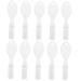 Doitool 10st Security toothbrush in prison implants toothbrush toothbrushes to clean the mouth Weauty toothbrush cleaning brush white accessories nylon travel short handle