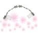 Flower Headpiece for Women Hair Band Wedding Hair Comb Clip Hair Combs for Women Accessories Bridal Headpieces Rhinestone Headband Headwear for Women Hair up Modeling Bride - Buy Online on GoSupps.com