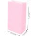 FUNOMOCYA 20pcs Gift Bags Bulk Gift Storage Bag Delicate Paper Gift Bag Festival Gift Bags Flower Wrapping Bag Party Bags Party Supplies Tote Bag Kraft Paper Wedding Pink 1 count (Pack of 1) Pink - Buy Online on GoSupps.com