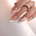 24Pcs/Set Press On Nails Sweet temperament nude nail art simple and gentle medium length European almond fake nails Full Cover Nails Press on nails for Women and Girls - Buy Online on GoSupps.com