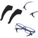 Veemoon Silicone Glasses Ear Holders 3 Pairs Anti-Slip & Slipproof for Kids & Short-Sighted Men - Buy Online on GoSupps.com