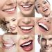 XLBHSH Whitening Veneers - 4 Pair Snap-On Teeth Prosthesis for Instant Smile Enhancement - Buy Online on GoSupps.com