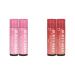 Burt's Bees 2-Pack Tinted Lip Balm Bundle with Pink Blossom and Petal Rose Shades for Long Lasting Hydration Infused with Shea Butter