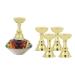 Exquisite DIY nail art exhibition status practice stand for wrong nails plastic + alloy for professional salon use and do-it-yourself at home (flame base)